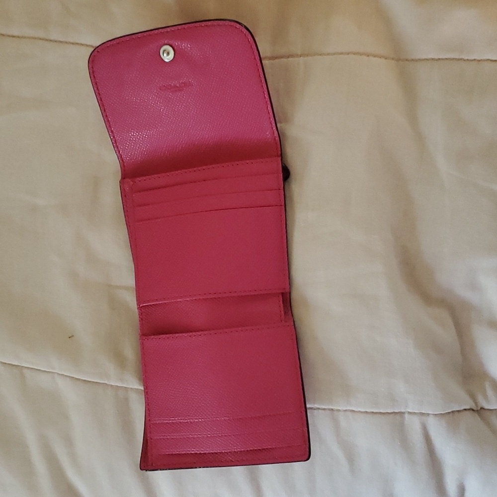 Coach Hot Pink Wallet - Picture 2 of 7